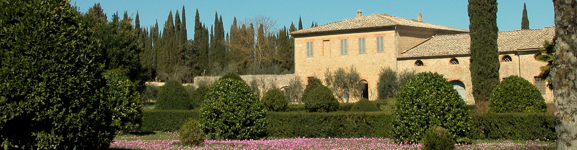 villa Ballati nel parco del Castello di Grotti